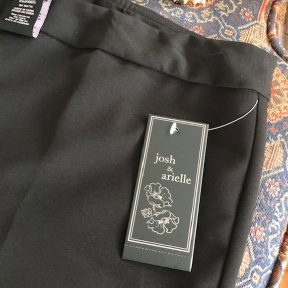 Black Gaucho"s with grommet trim - Picture 4 of 4